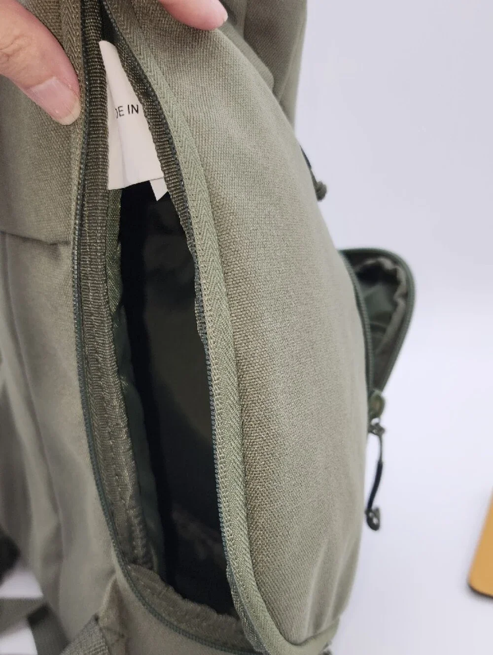 Brevite Olive Green Men's Backpack